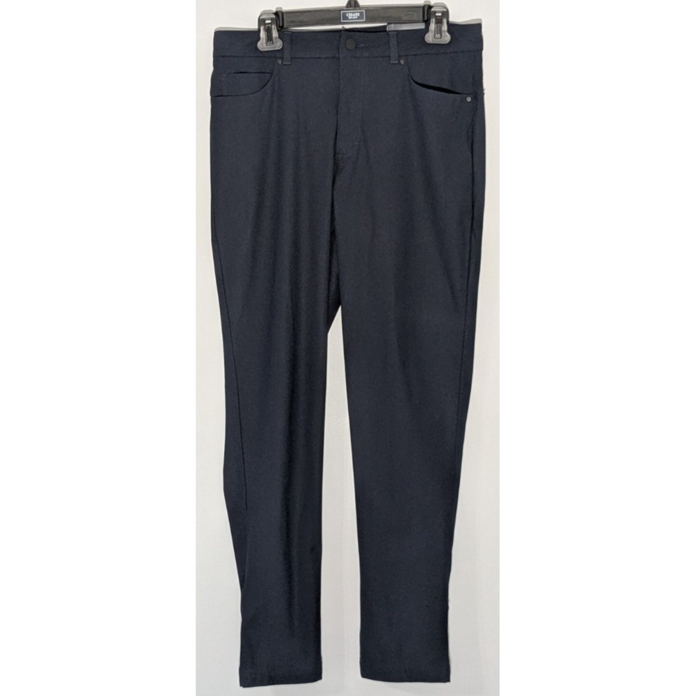 VRST Pants Mens Limitless Slim Fit 5 Pocket Golf Chino Black Size 32x32 NWT